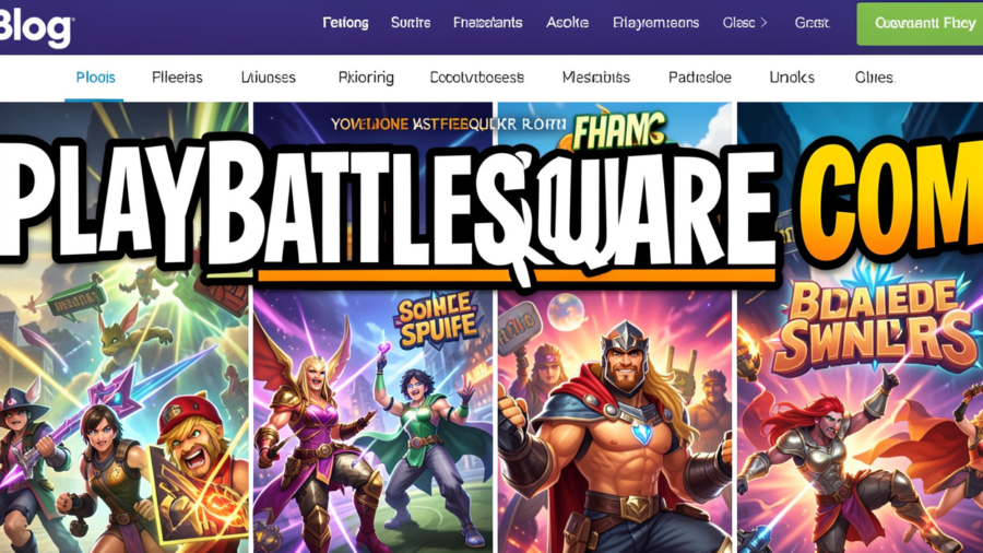 From the Blog PlayBattleSquare.Com Website