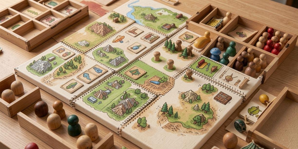 Canvas Board Game