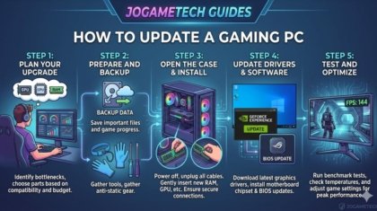 How to Update a Gaming PC Jogametech