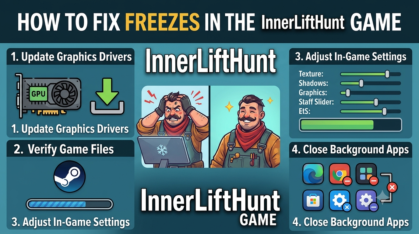 How to Fix Freezes in the InnerLiftHunt Game