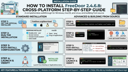How to Install FreeDoor2.4.6.8