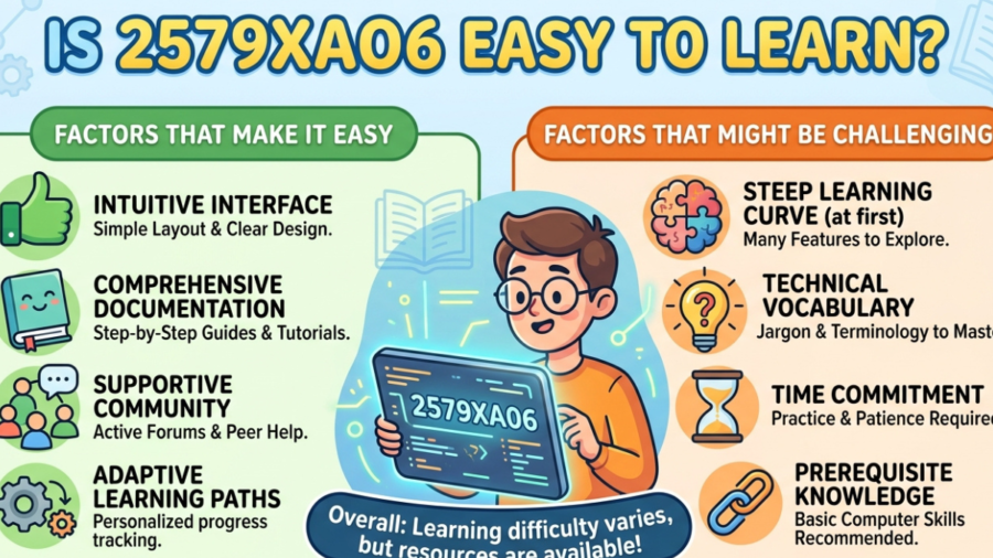 Is 2579xao6 Easy to Learn