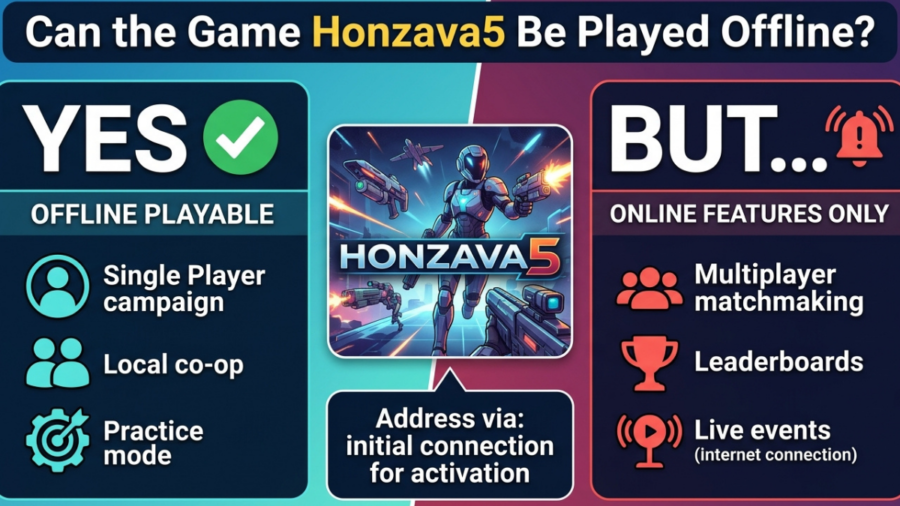 Can the Game Honzava5 Be Played Offline