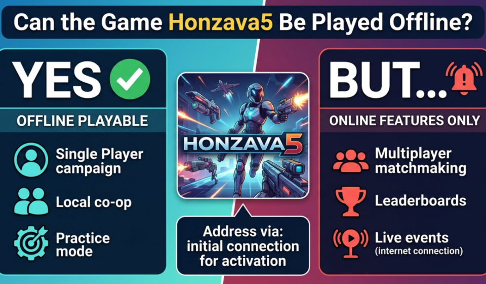 Can the Game Honzava5 Be Played Offline