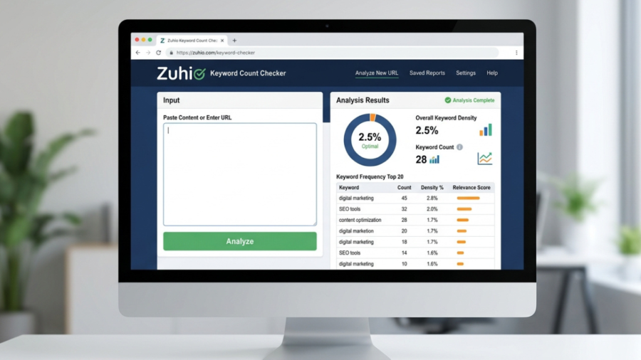 Zuhio Keyword Count Checker