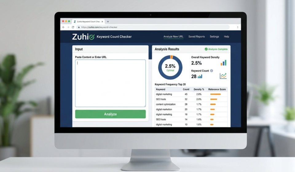 Zuhio Keyword Count Checker