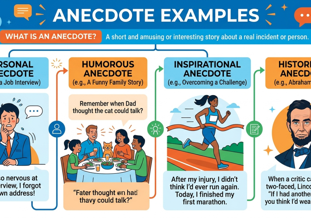 Anecdote Examples: How to Write a Short and Interesting Story Anecdote Examples